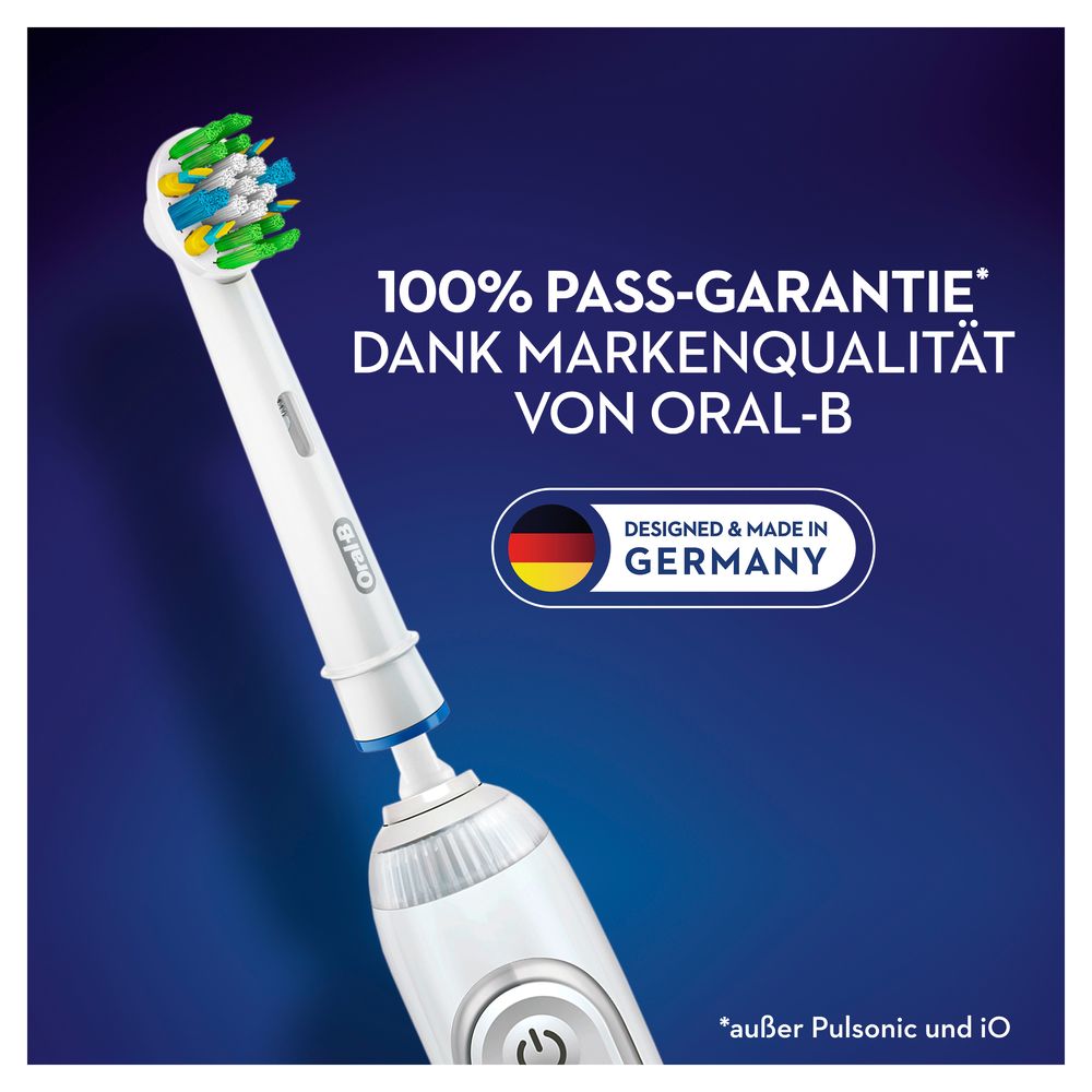 Oral-B - Aufsteckbürsten "Tiefenreinigung Clean Maximizer" in Weiß