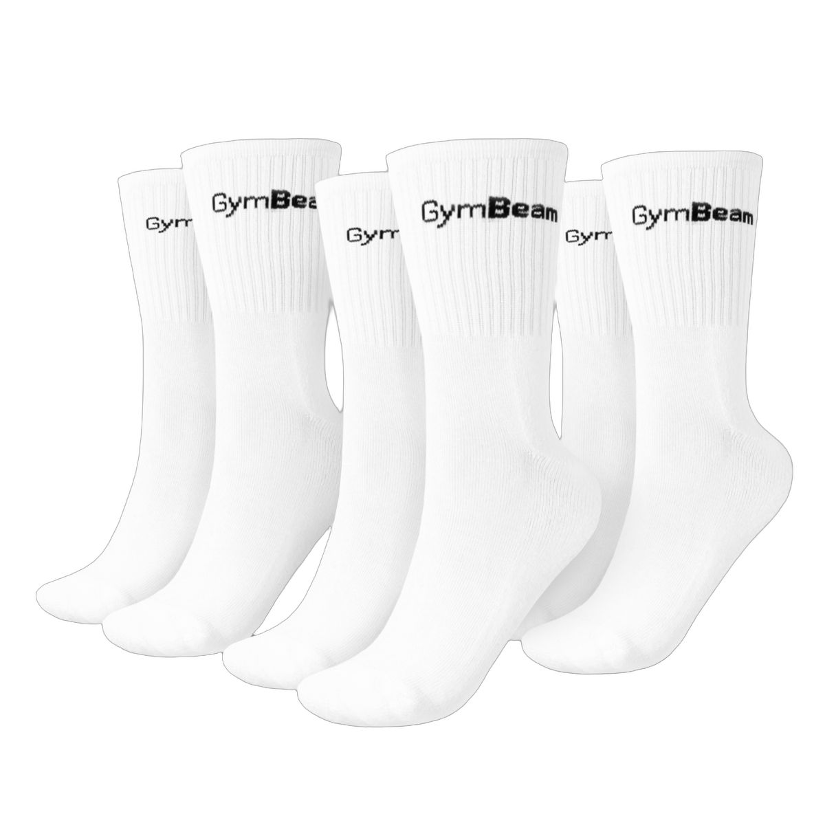 GymBeam Socken Unisex in 3/4 Länge Weiß 1 St