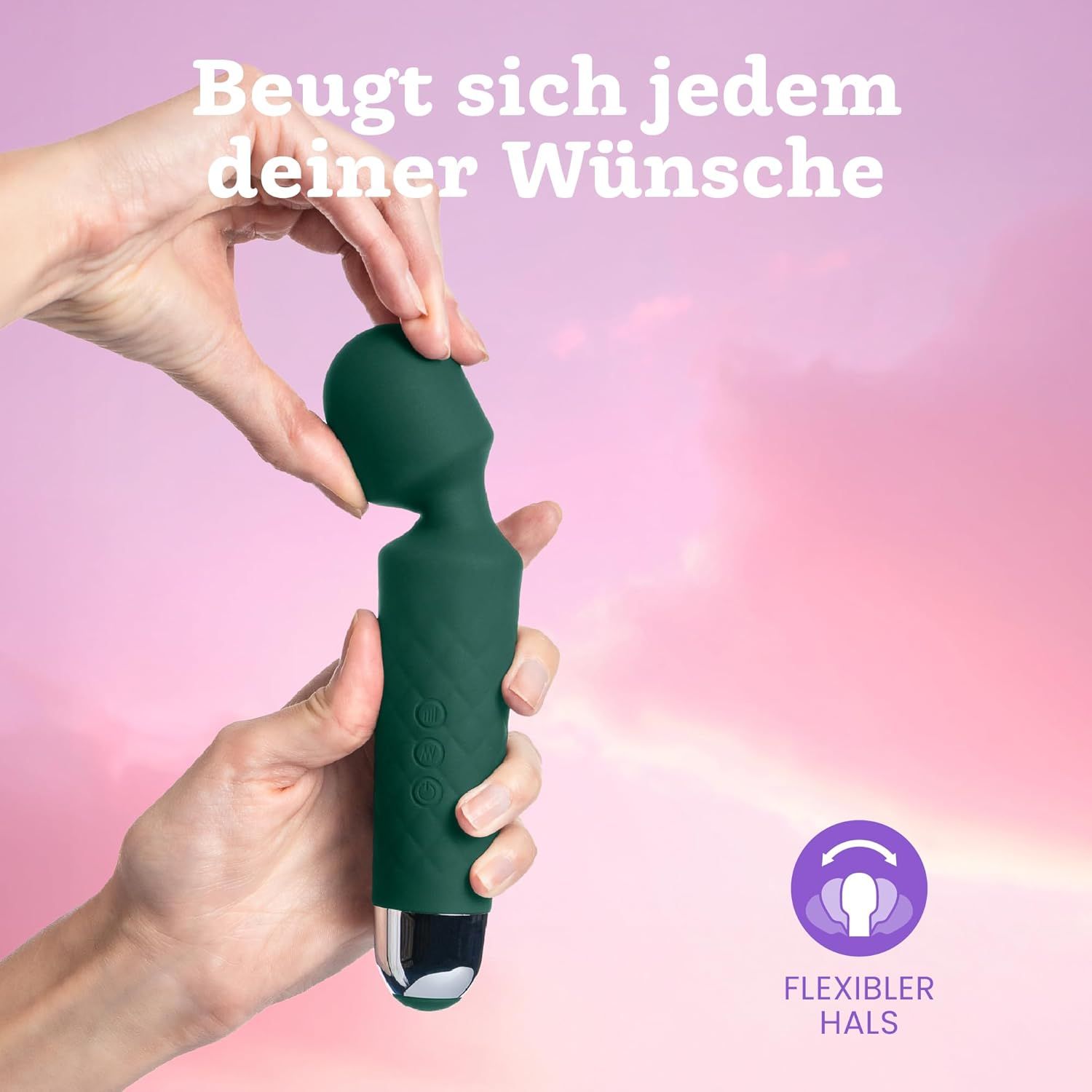 Oliver James Vibrator für Frauen - Leise & Leistungsstark Grün