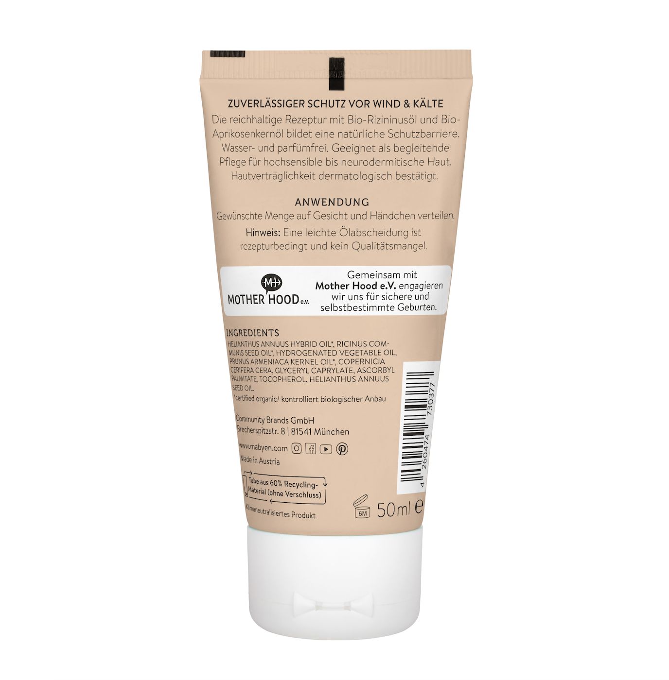 MABYEN Baby Wind- & Wettercreme