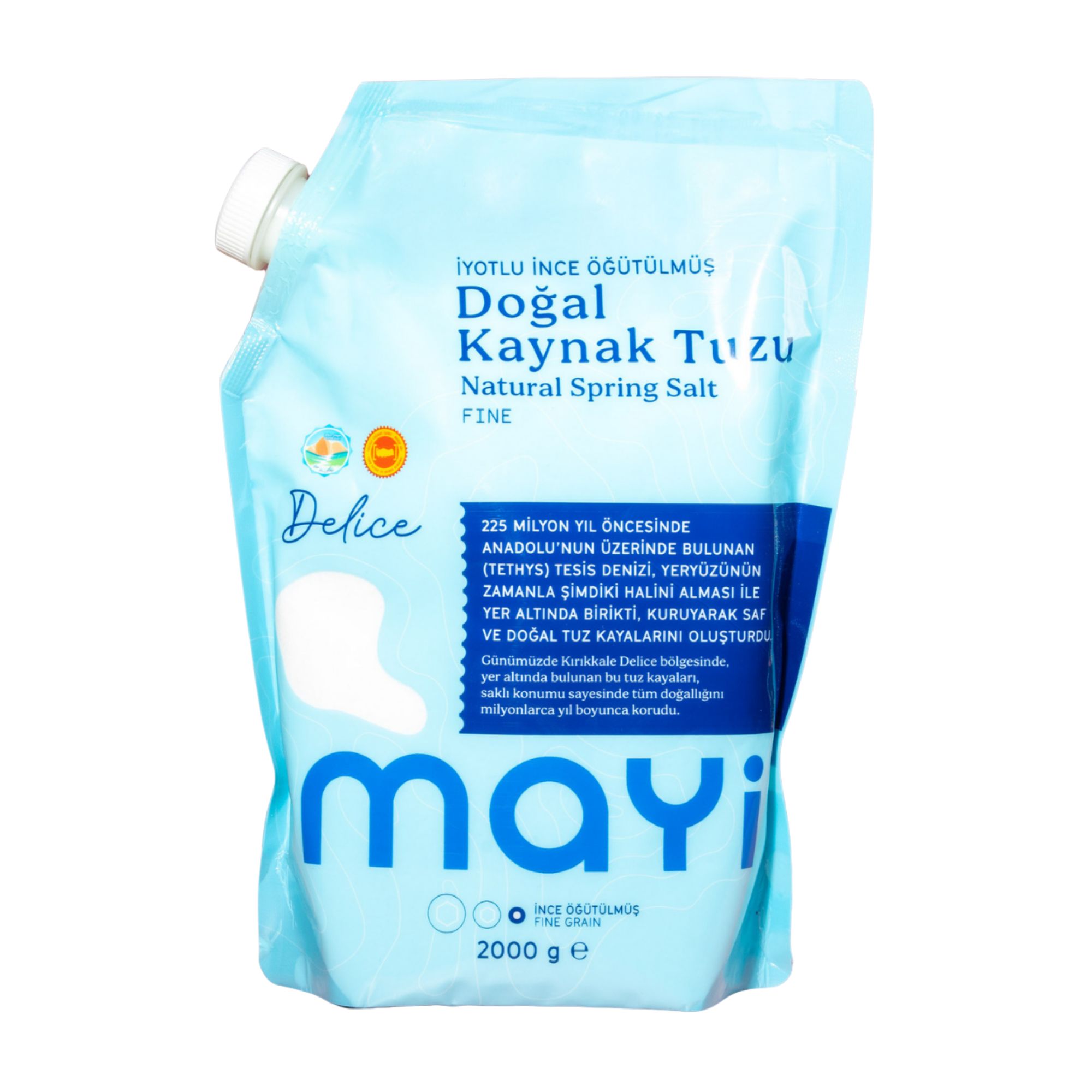 Mayi | Quellsalz mit Jod – feingemahlen 2 kg