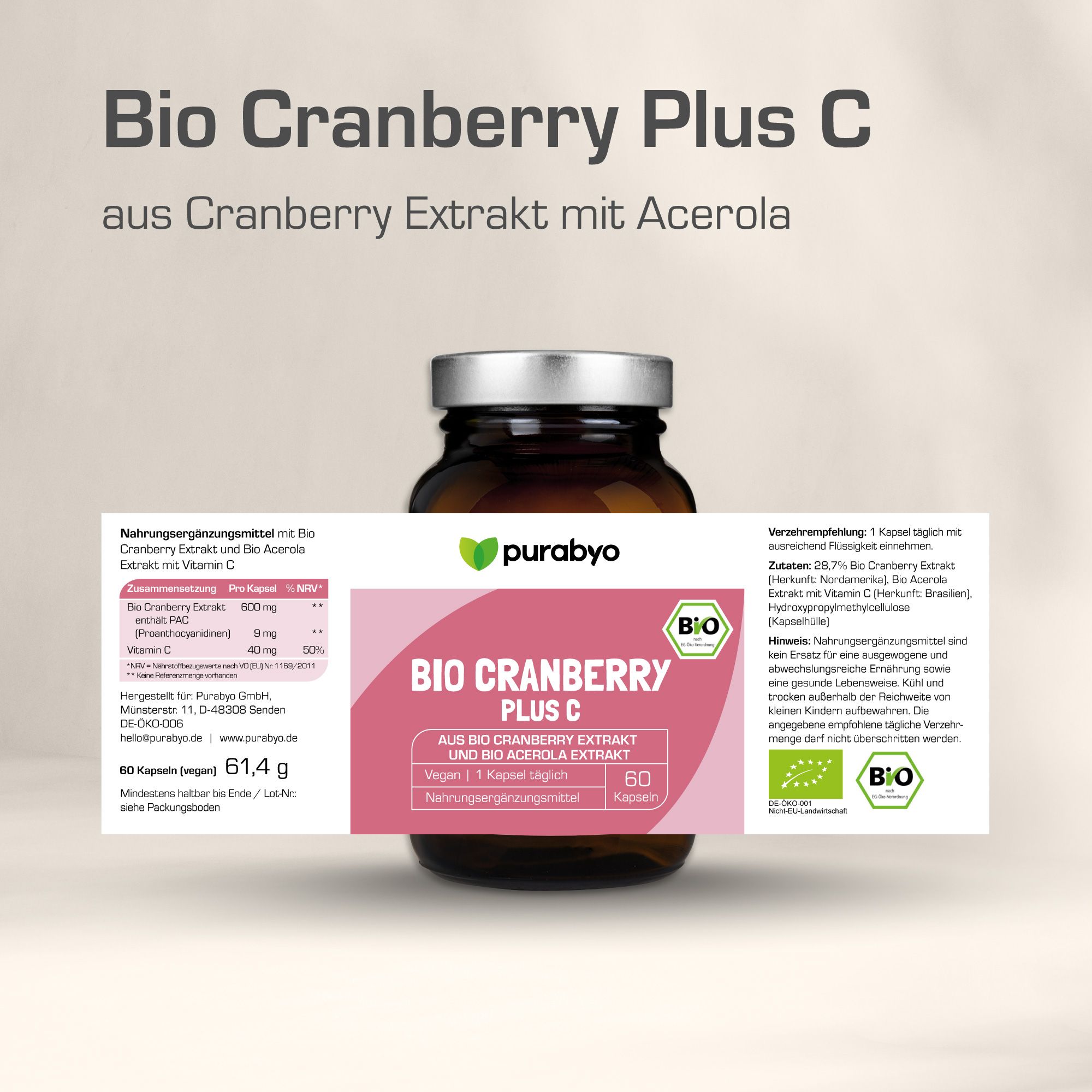 PURABYO Bio Cranberry