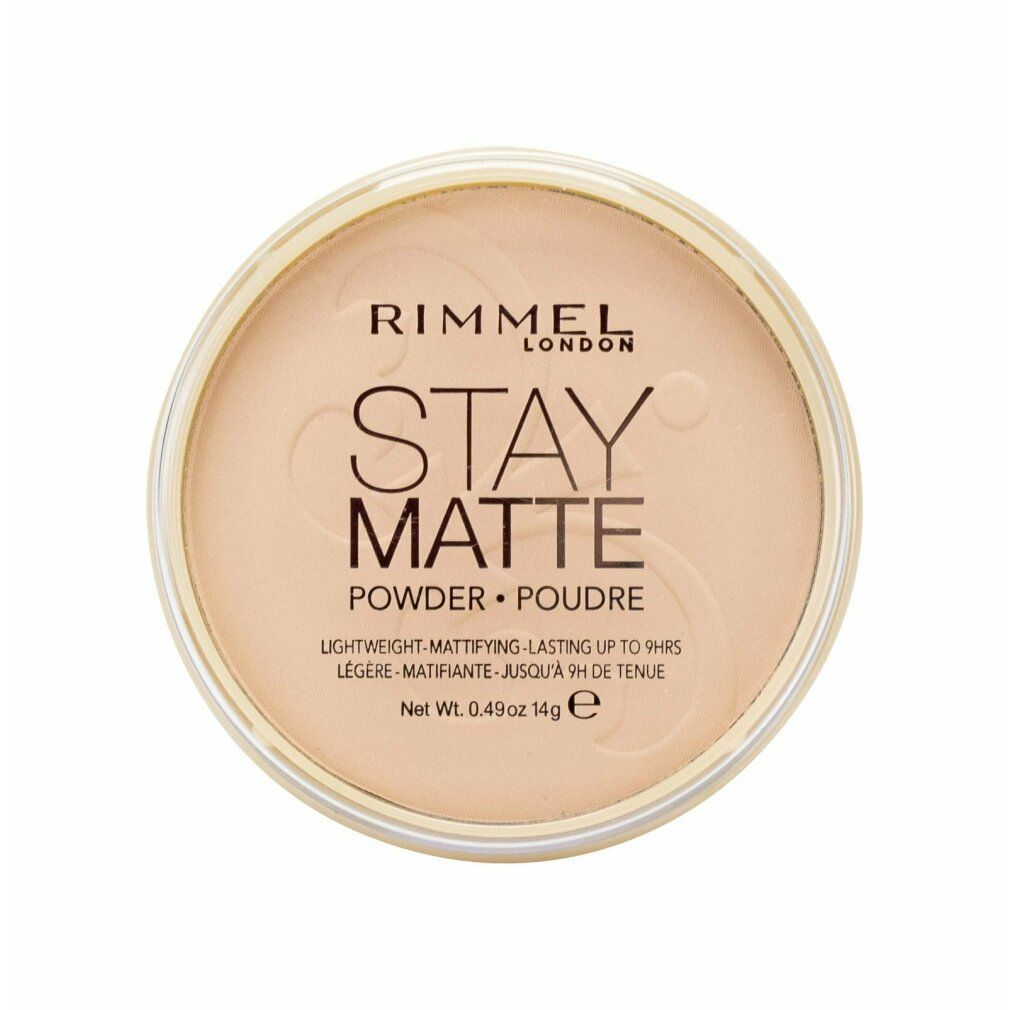 Rimmel Stay Matte Pressed Powder 005 Silky Beige