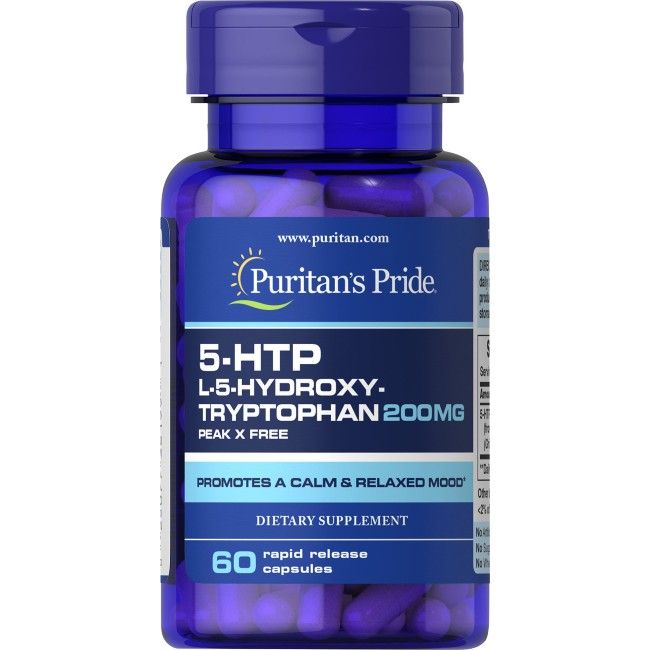 Puritan's Pride 5-Htp (Hydroxytryptophan) 200 mg mit schneller Freisetzung 60 Pc