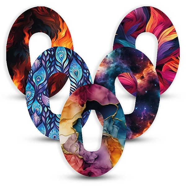 Diasticker® Dexcom G6 Fixiertapes "Colorful Collection"