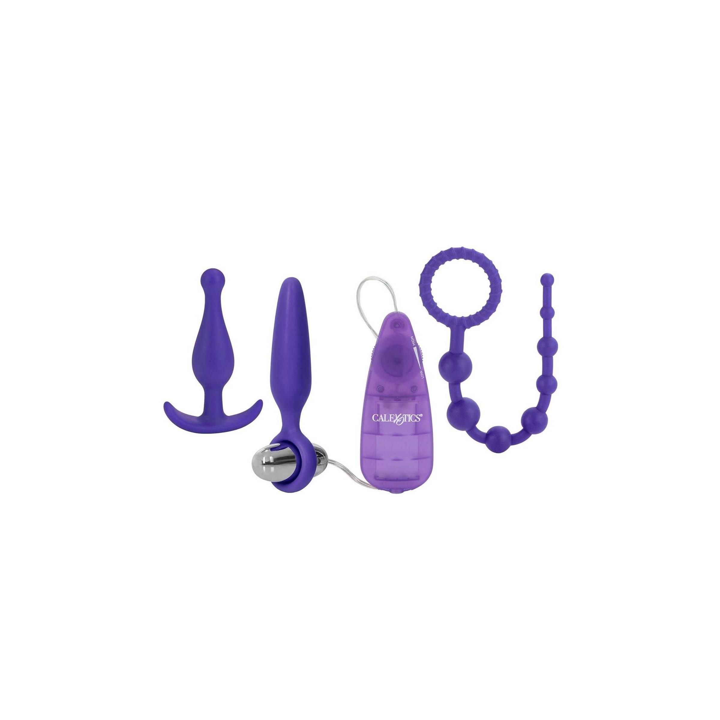 Calexotics - Anal-Set vibrierende Stimulatoren für Genuss 1 St