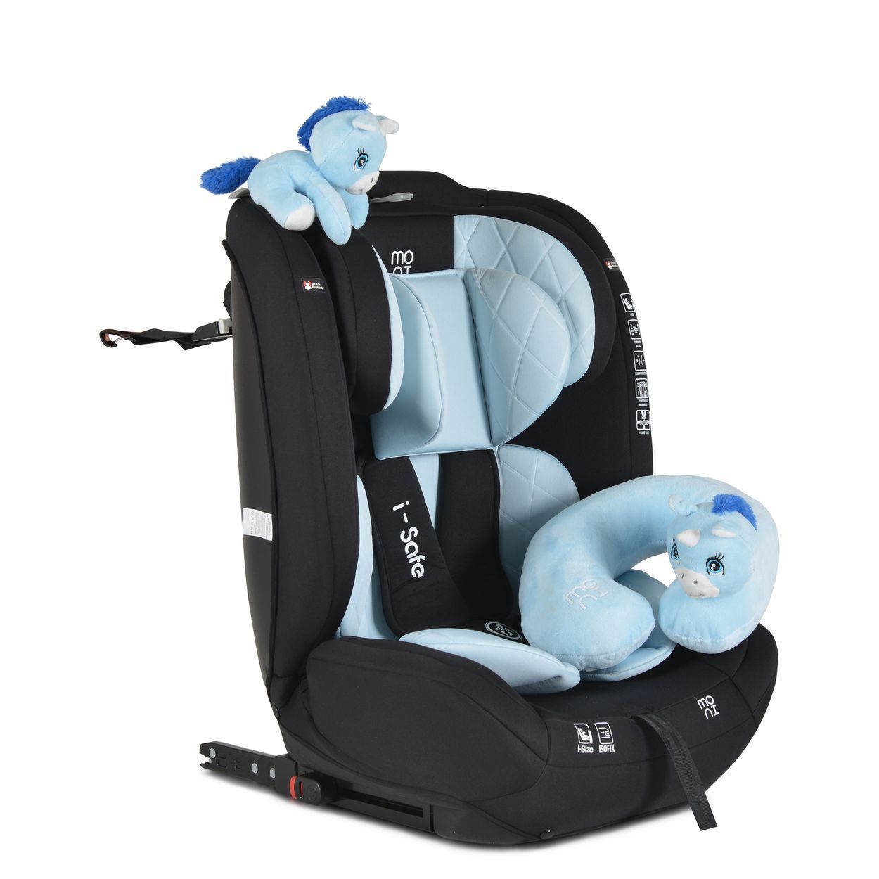 Moni Kindersitz i-Safe Isofix (76-150 cm) 1 St