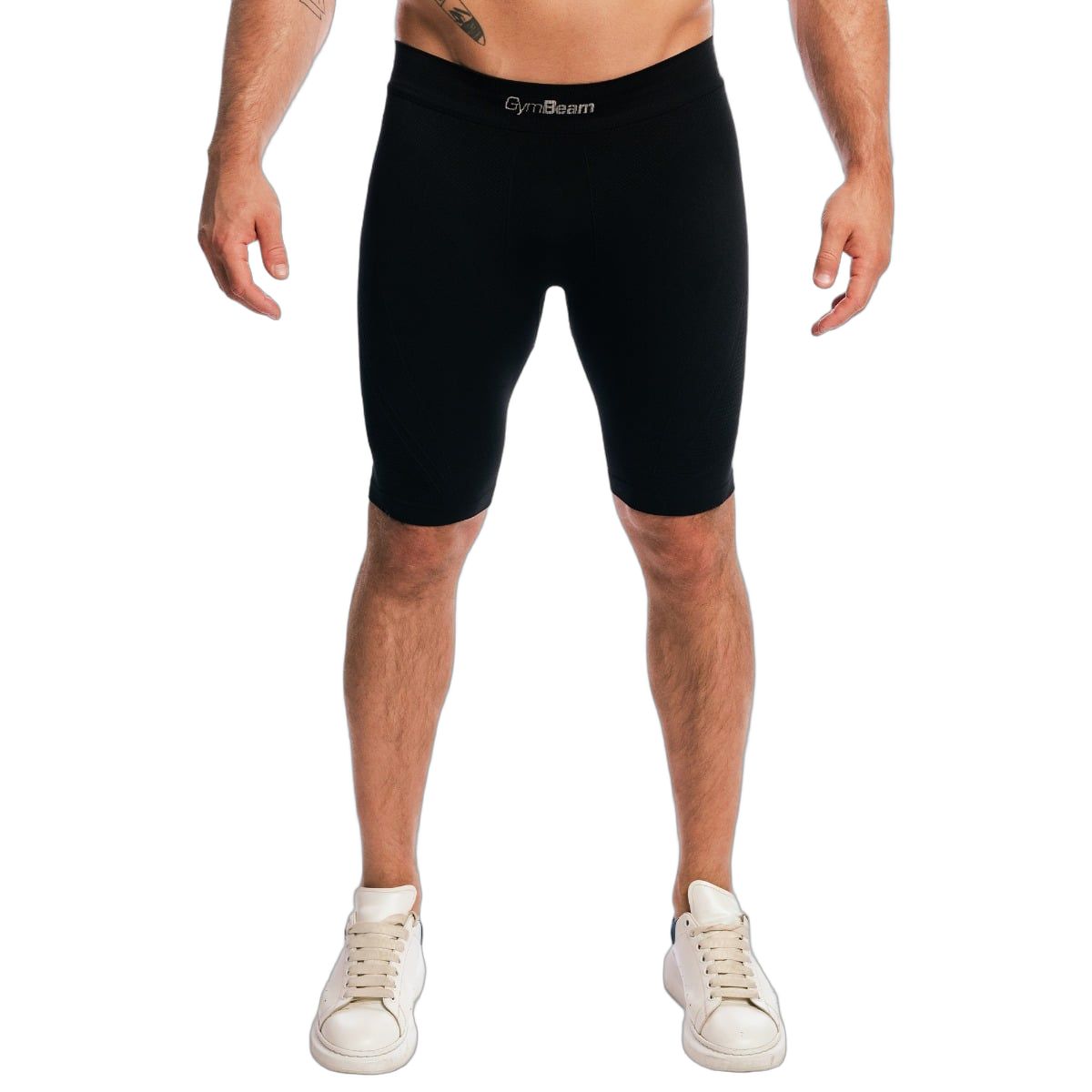 GymBeam Herren Funktionsshorts Slim ohne Taschen in Schwarz