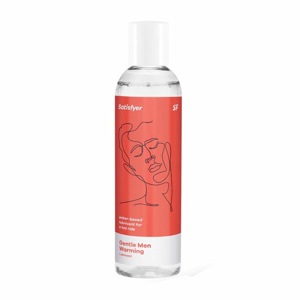 Men Gleitgel wärmend | Wasserbasierte, hervorragende Schmierung, kondomfreundlich | Satisfyer
