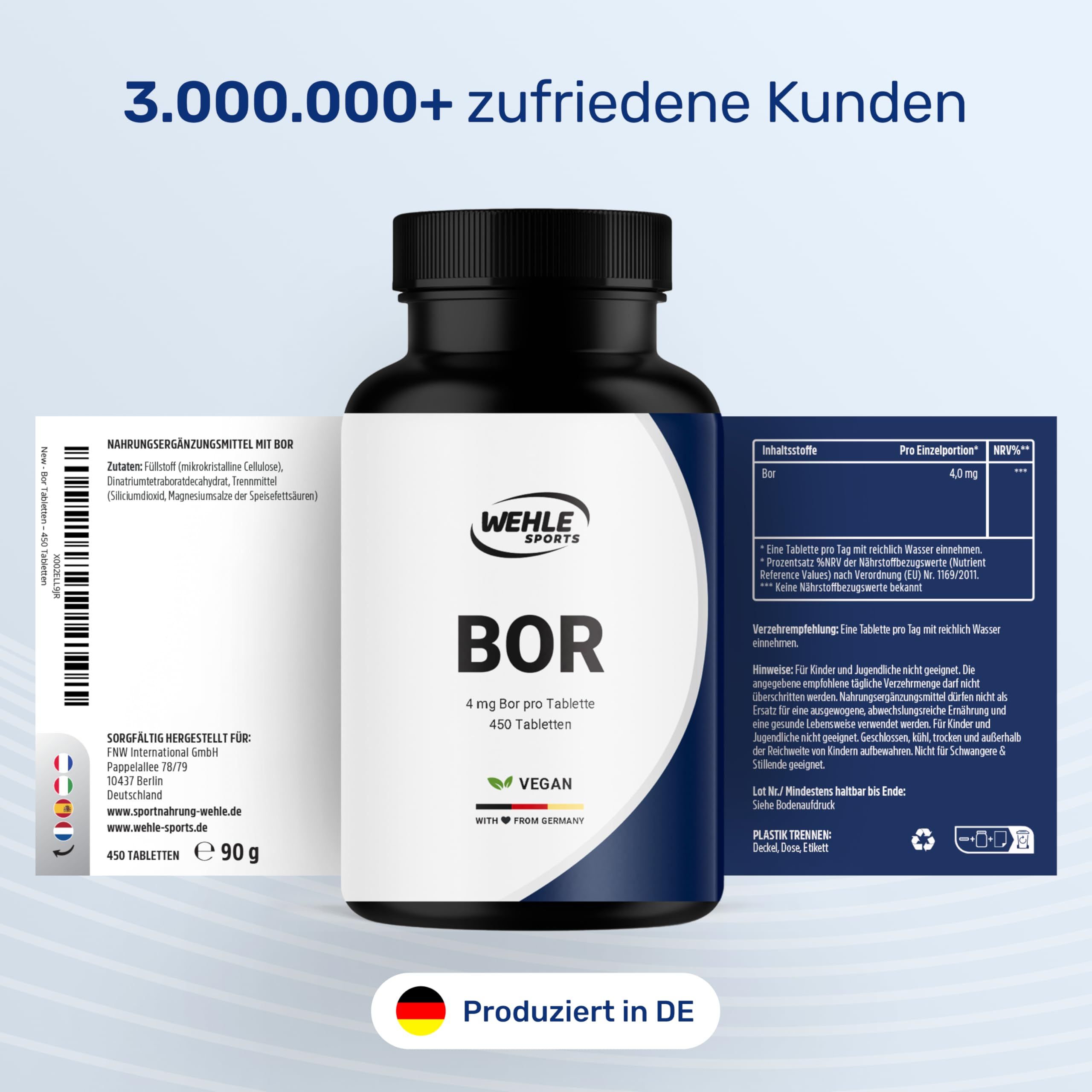 Wehle Sports Bor Tabletten 4mg