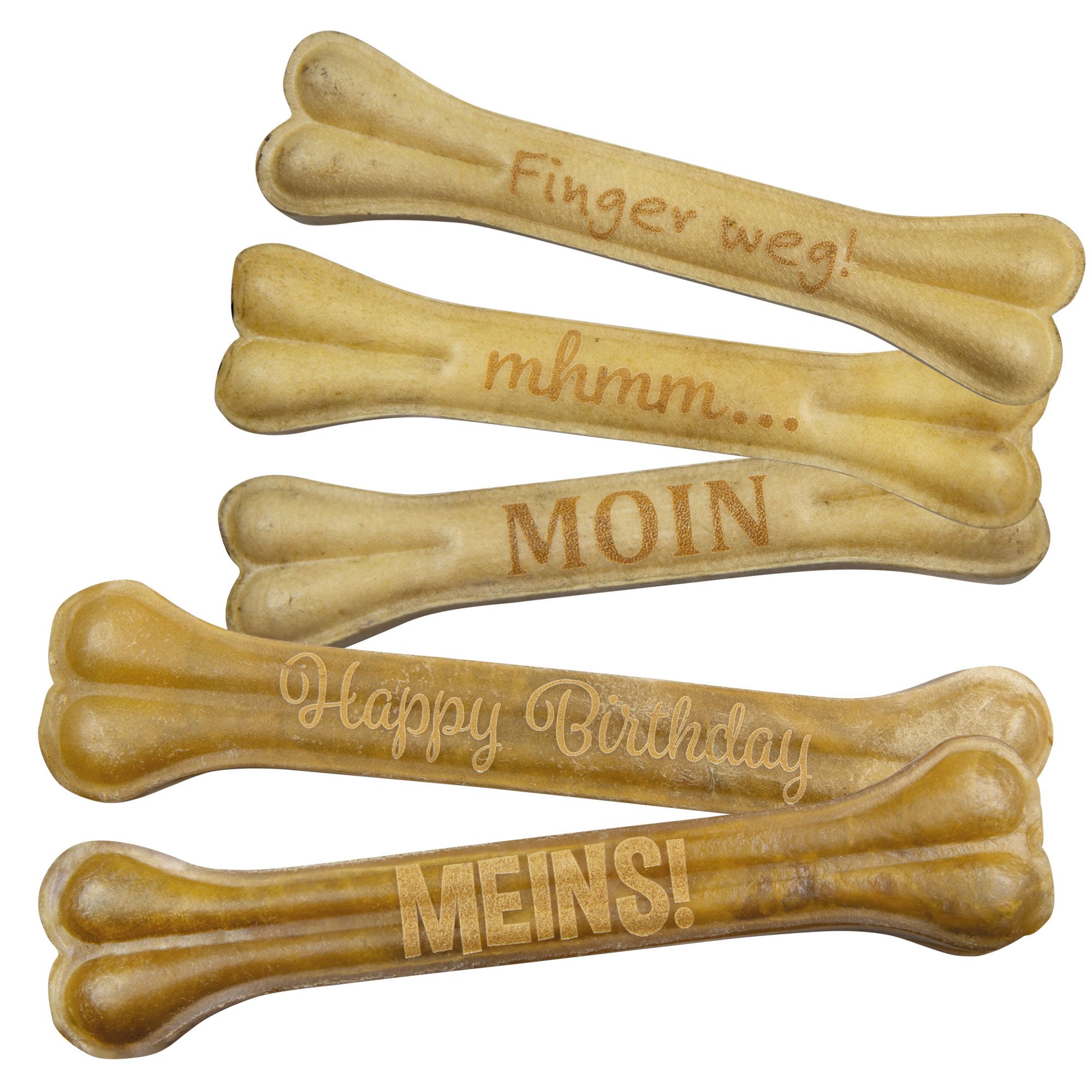 Exklusiv bei Schecker - Kauknochen - personalisiert - mit Gravur - MEINS!