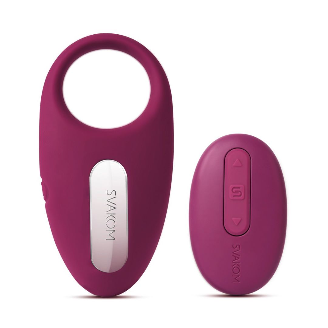Vibro-Penisring „Winni“, mit Fernbedienung | 5 Vibrationsmodi in jeweils 5 Intensitäten | Svakom