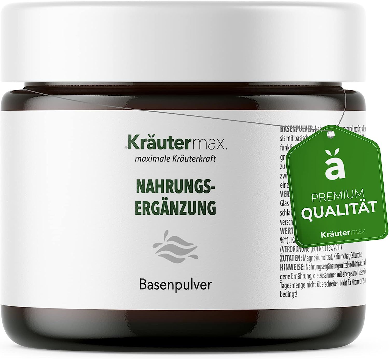 Kräutermax Basenpulver ohne Zucker