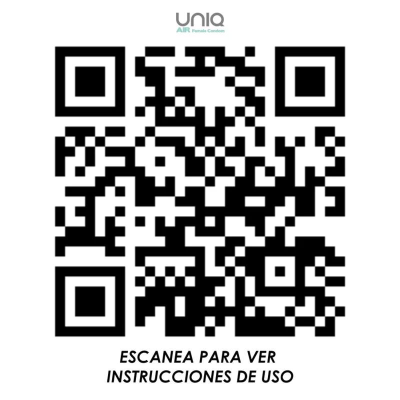 QR-Code. Text: 'ESCANEA PARA VER INSTRUCCIONES DE USO'.