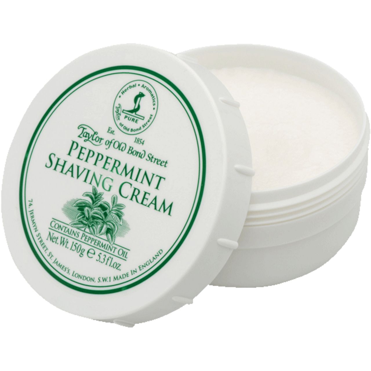 Taylor of Old Bond Street, Peppermint Shaving Cream 150 g Sonstige