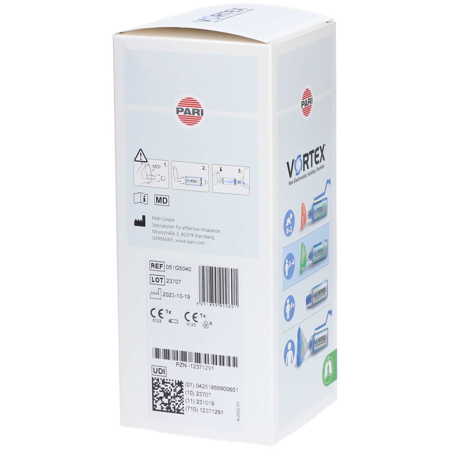 VORTEX mit Kindermaske ab 2 Jahren