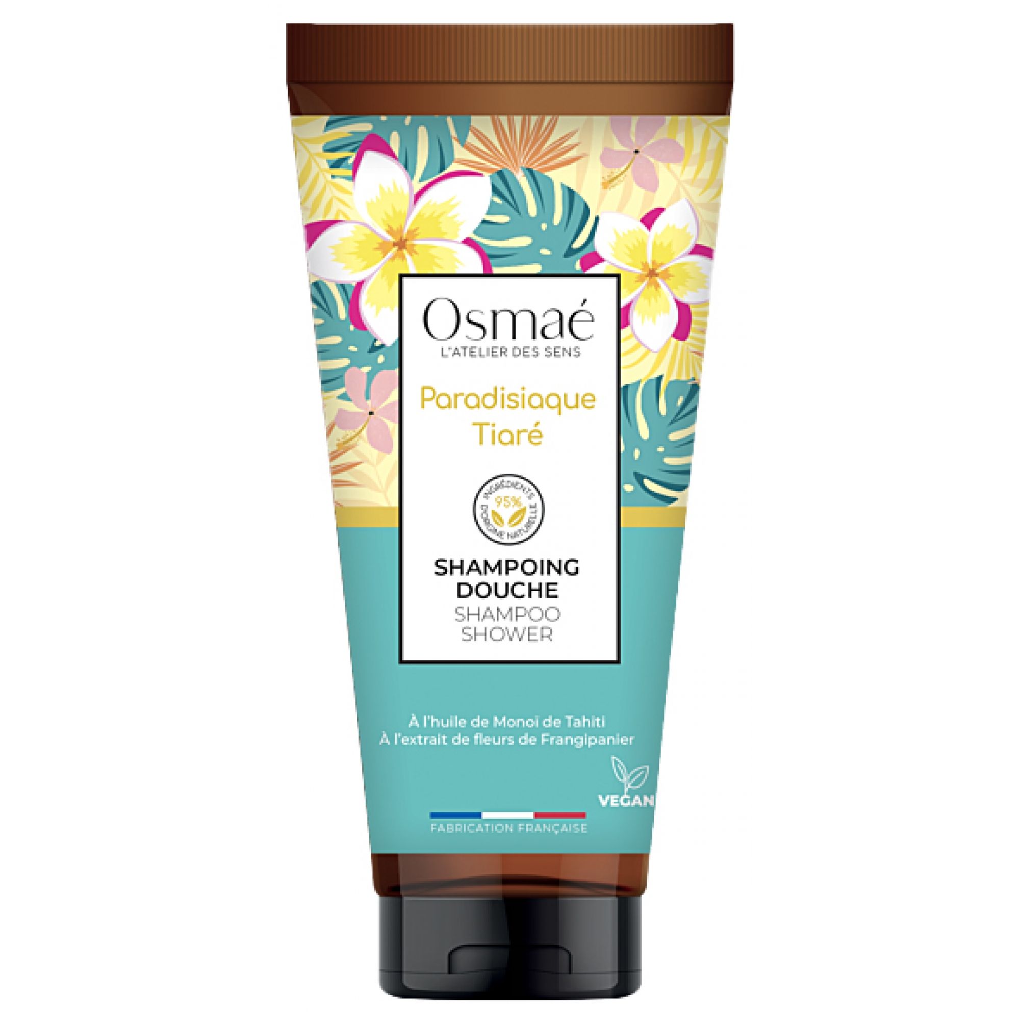 Osmaé Paradiesisches Dusch-Shampoo Tiaré 6,1x4x14 cm