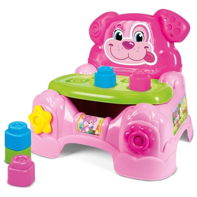 Clementoni Poltroncina Porta Mattoncini Bimba