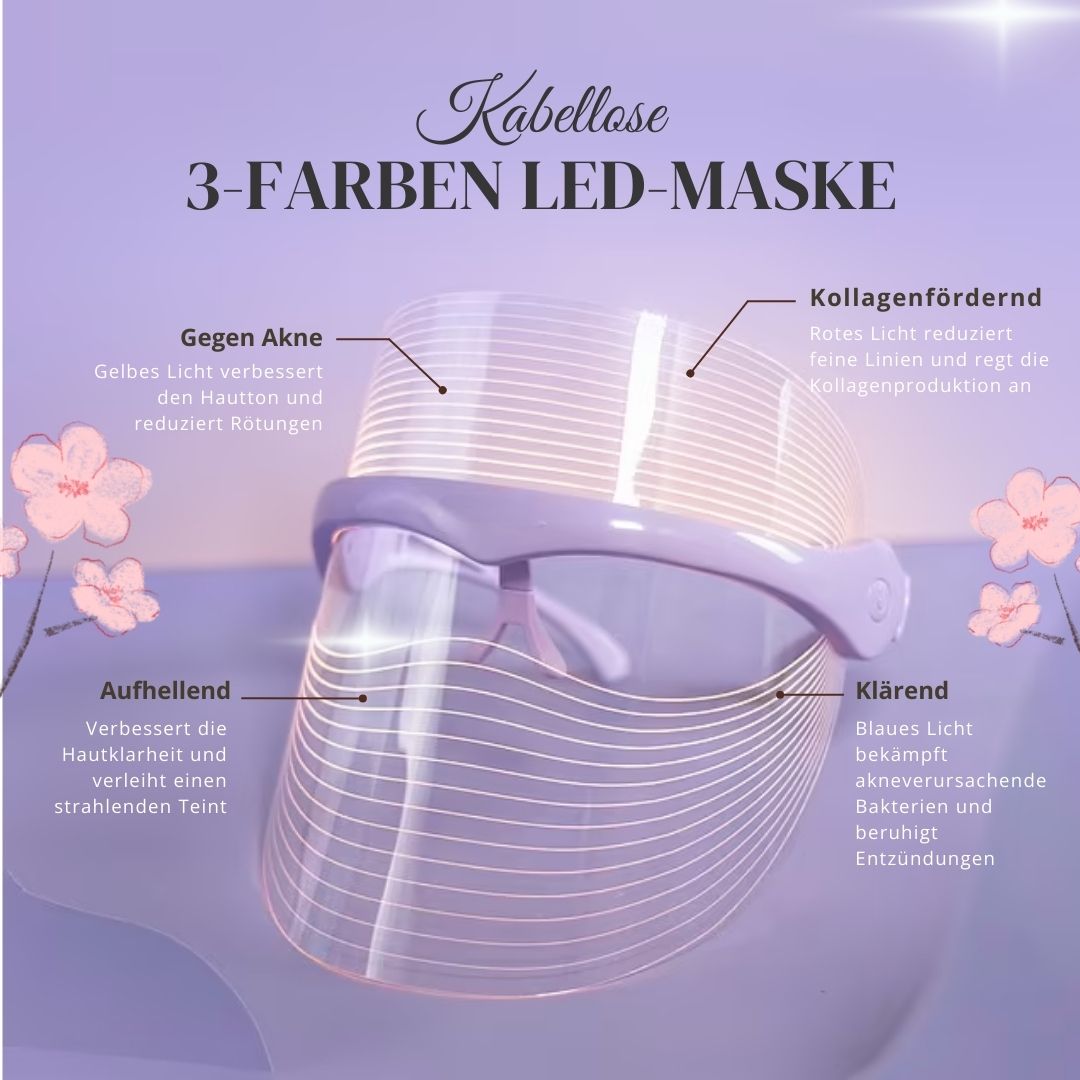 ErthSkin London 3-Farben-LED-Maske