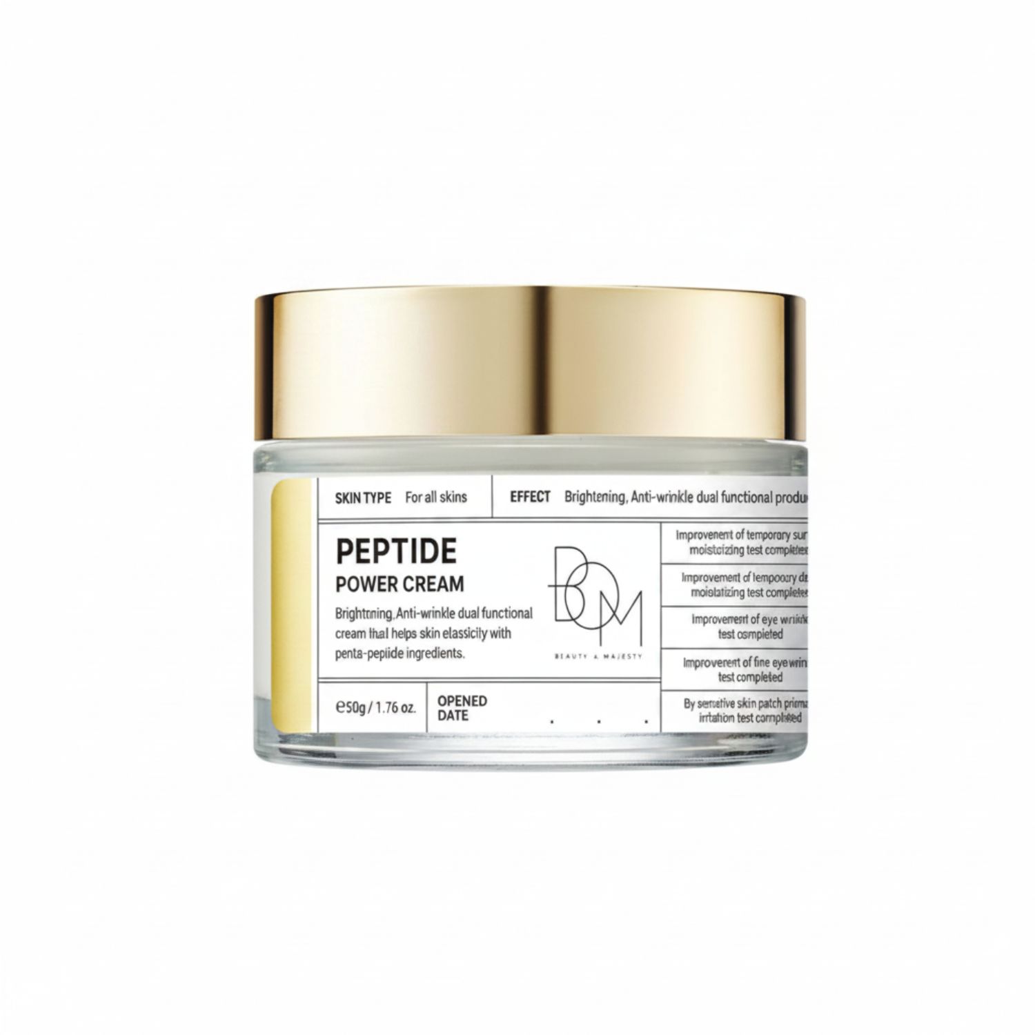BOM Peptide Power Cream 50 g Feuchtigkeitscreme