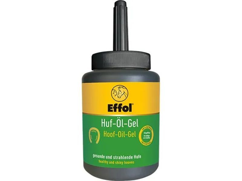 Effol HufölGel schwarz mit Pinsel