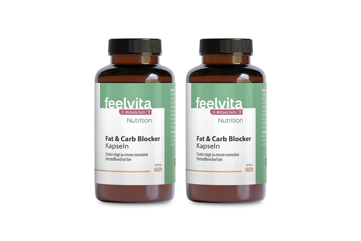 Genius Feelvita Nutrition Fat & Carb Blocker 240 St Kapseln
