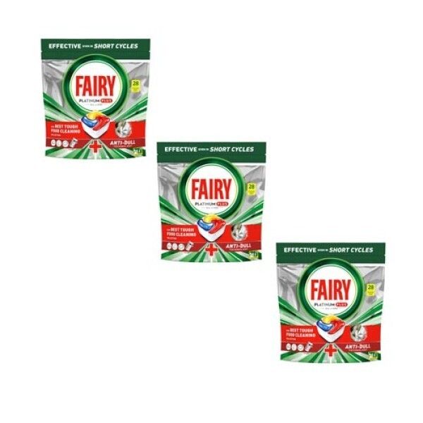 Fairy Platinum PLUS - Spülmaschinentabs All-In-One Zitrone
