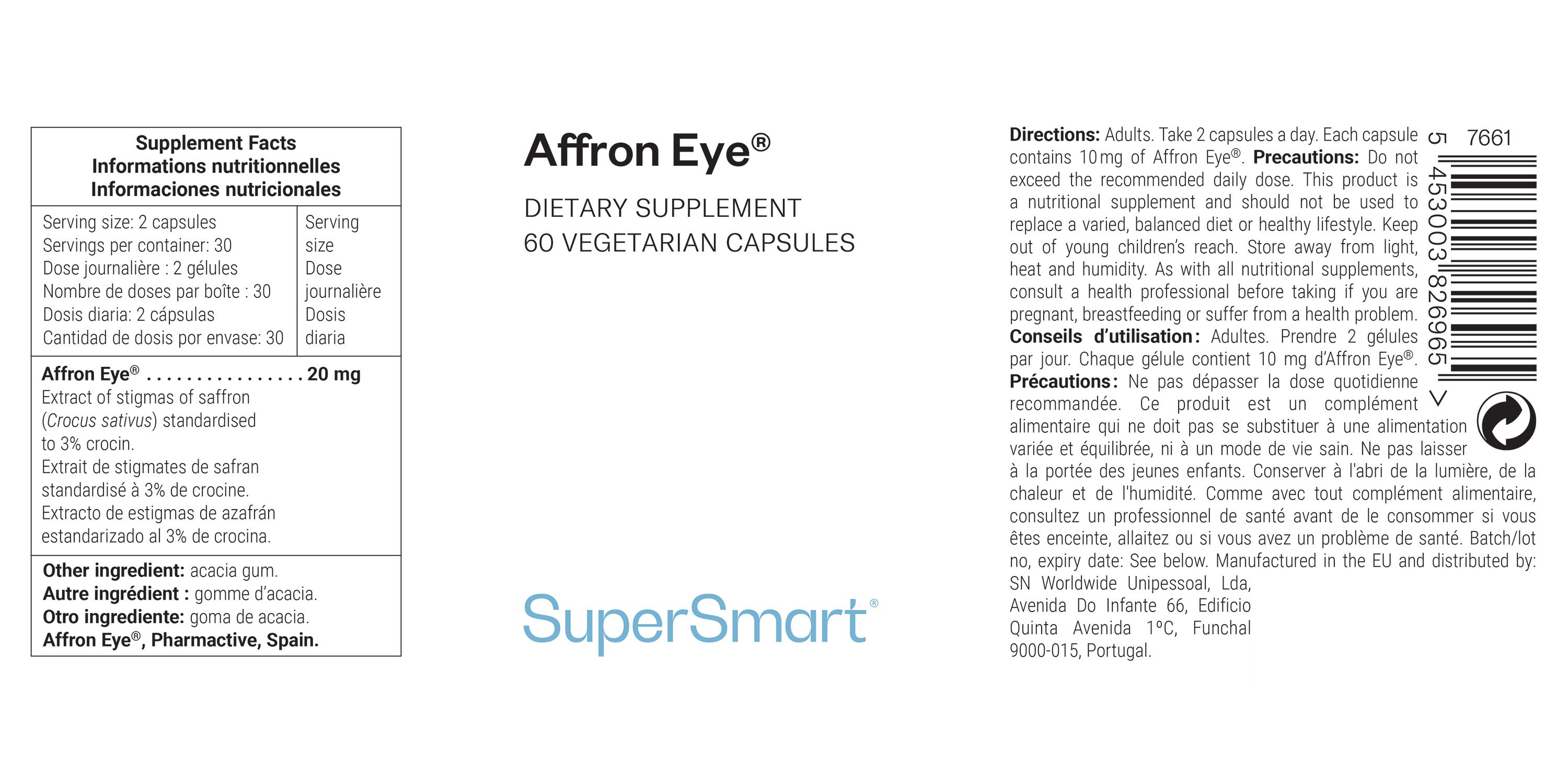 SuperSmart - Affron Eye® 60 St