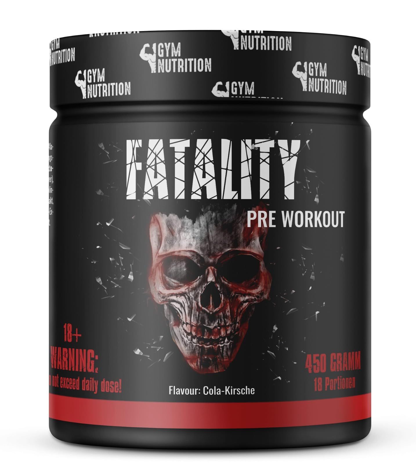 Gym Nutrition Fatality Pre Workout Booster Pulver
