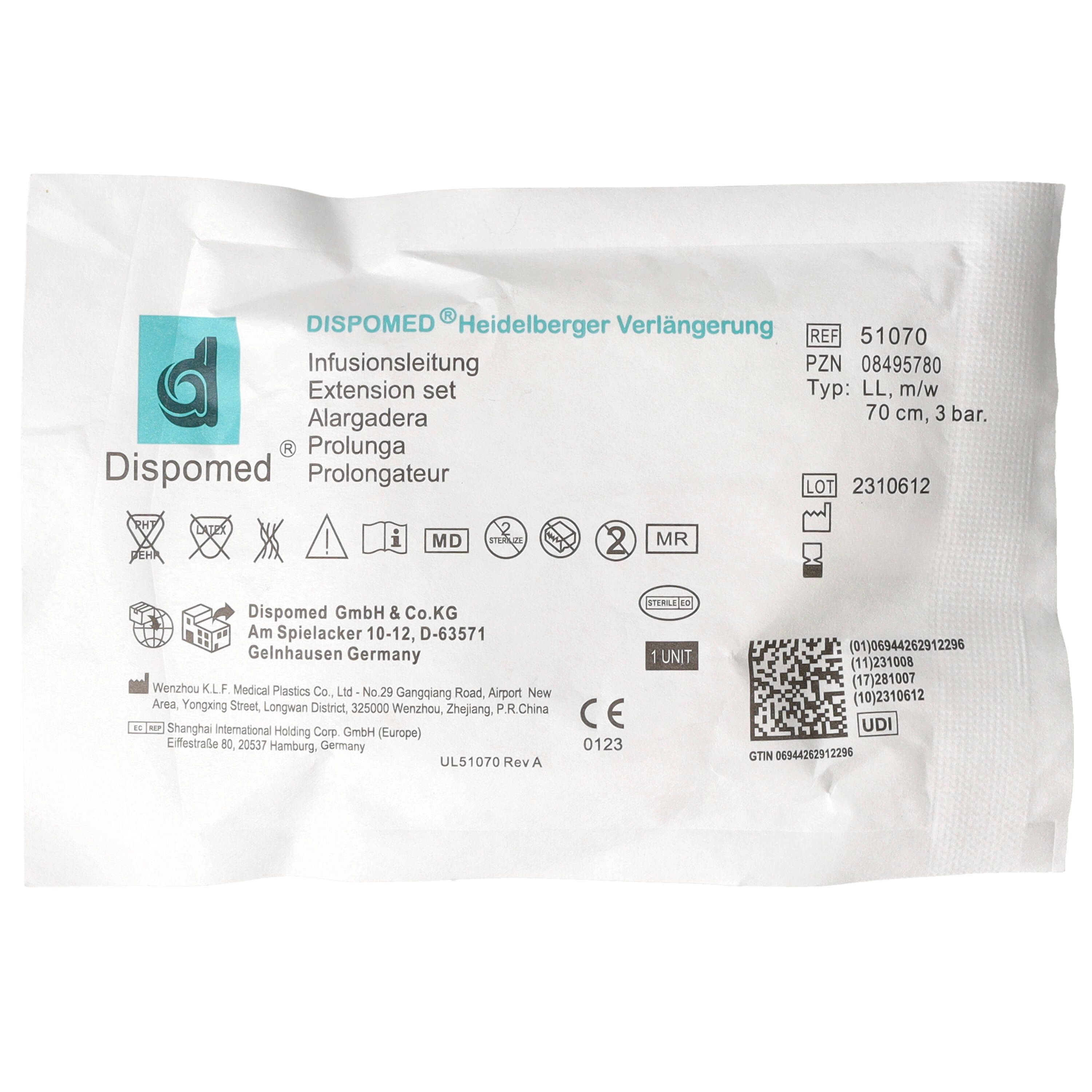 Dispomed Heidelberger Verlängerung 70 cm