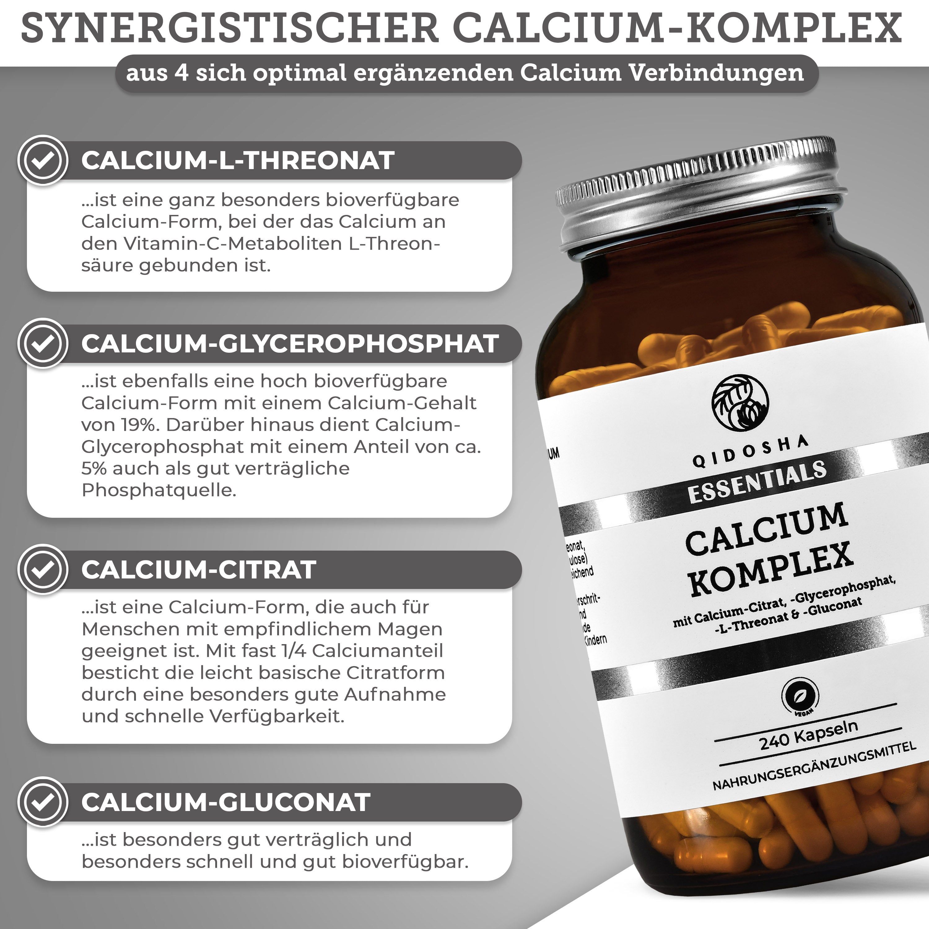 QIDOSHA Calcium-Komplex