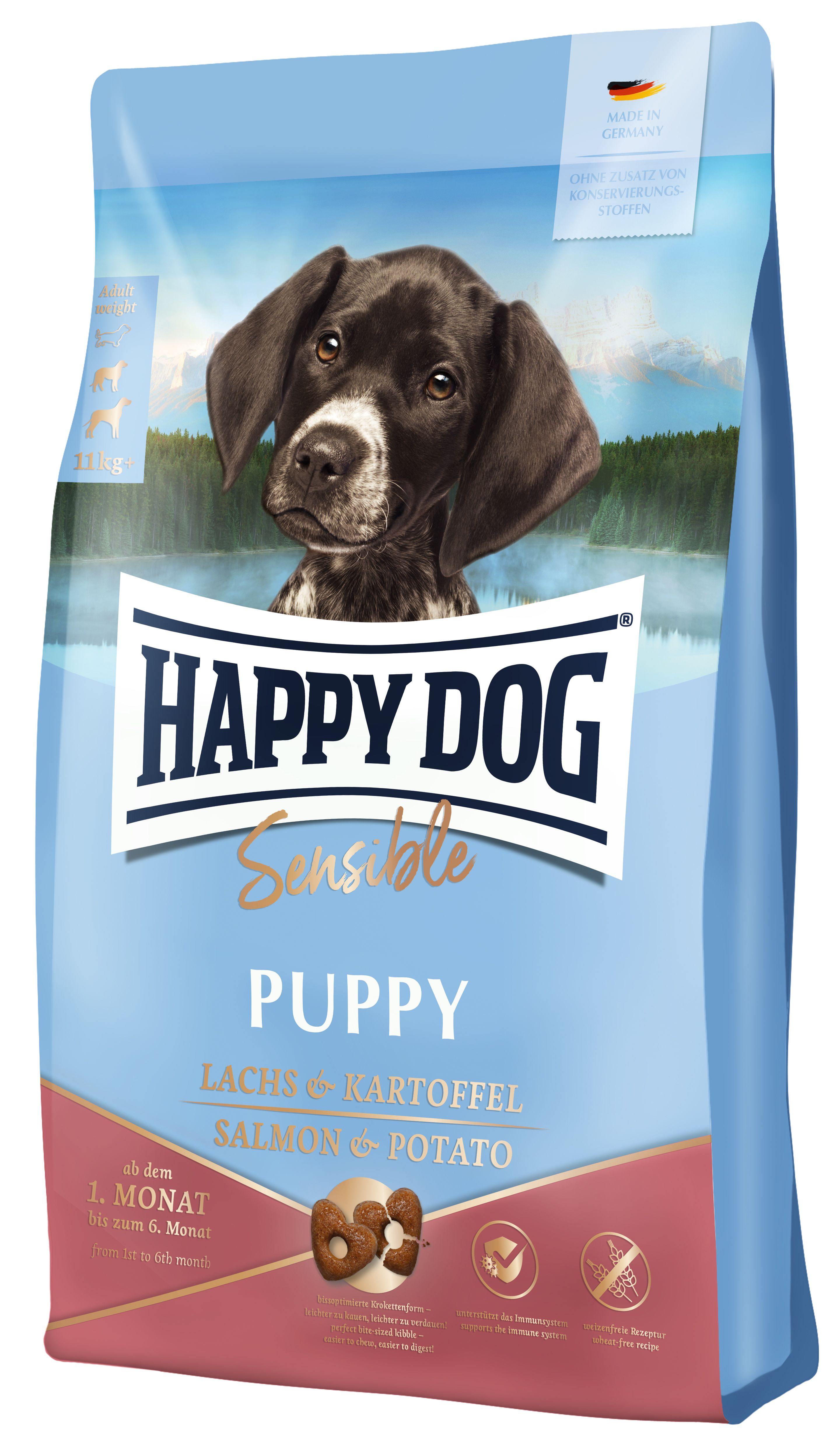 Happy Dog Puppy - Lachs & Kartoffel