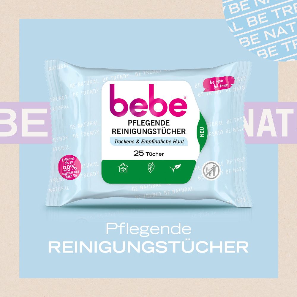 bebe - Reinigungstücher "Pflegend" 6er-Pack