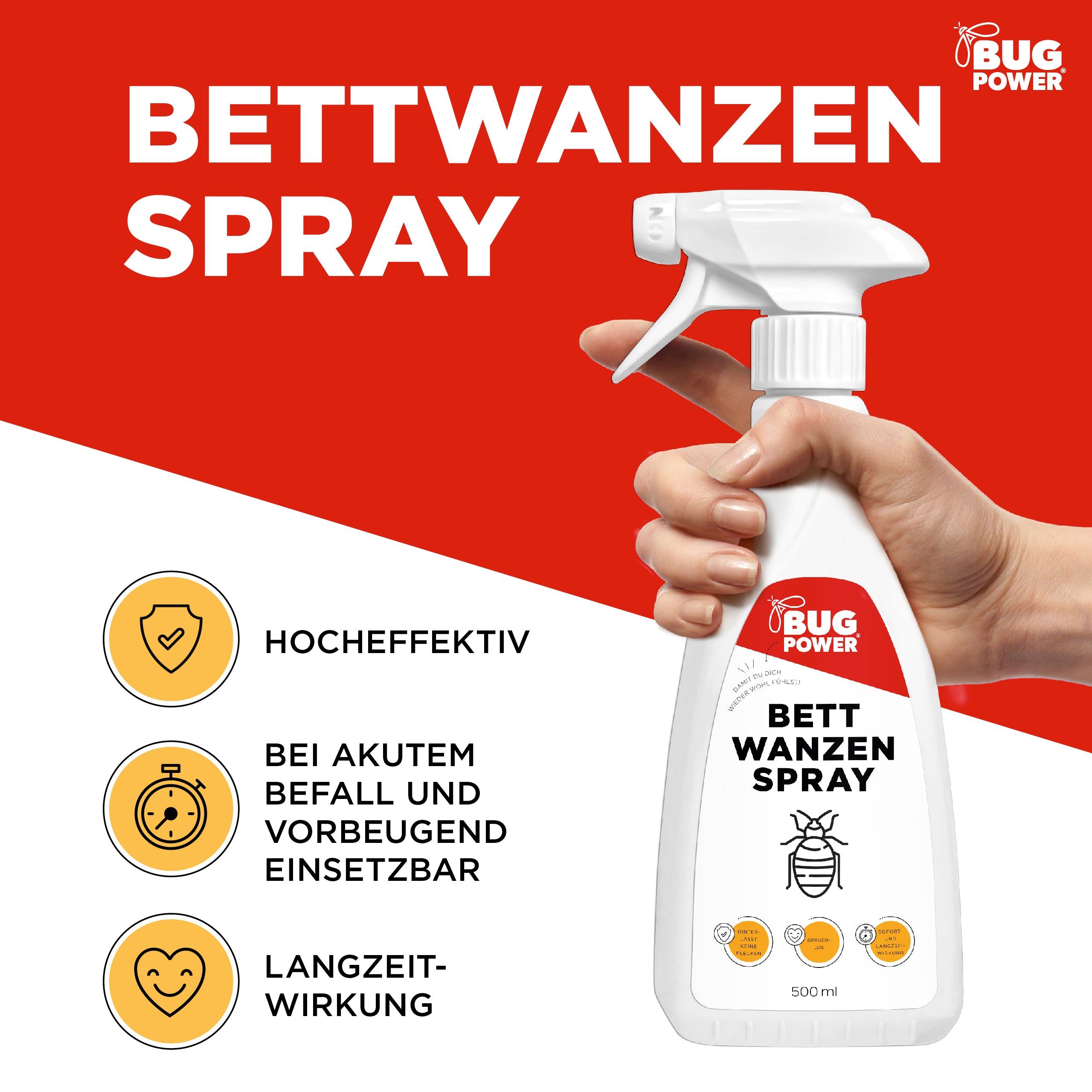 BugPower Bettwanzen Spray