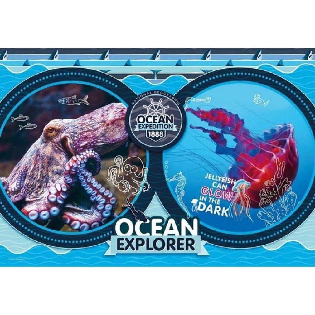 Clementoni 180Pcs Puzzle National Geographic Ocean