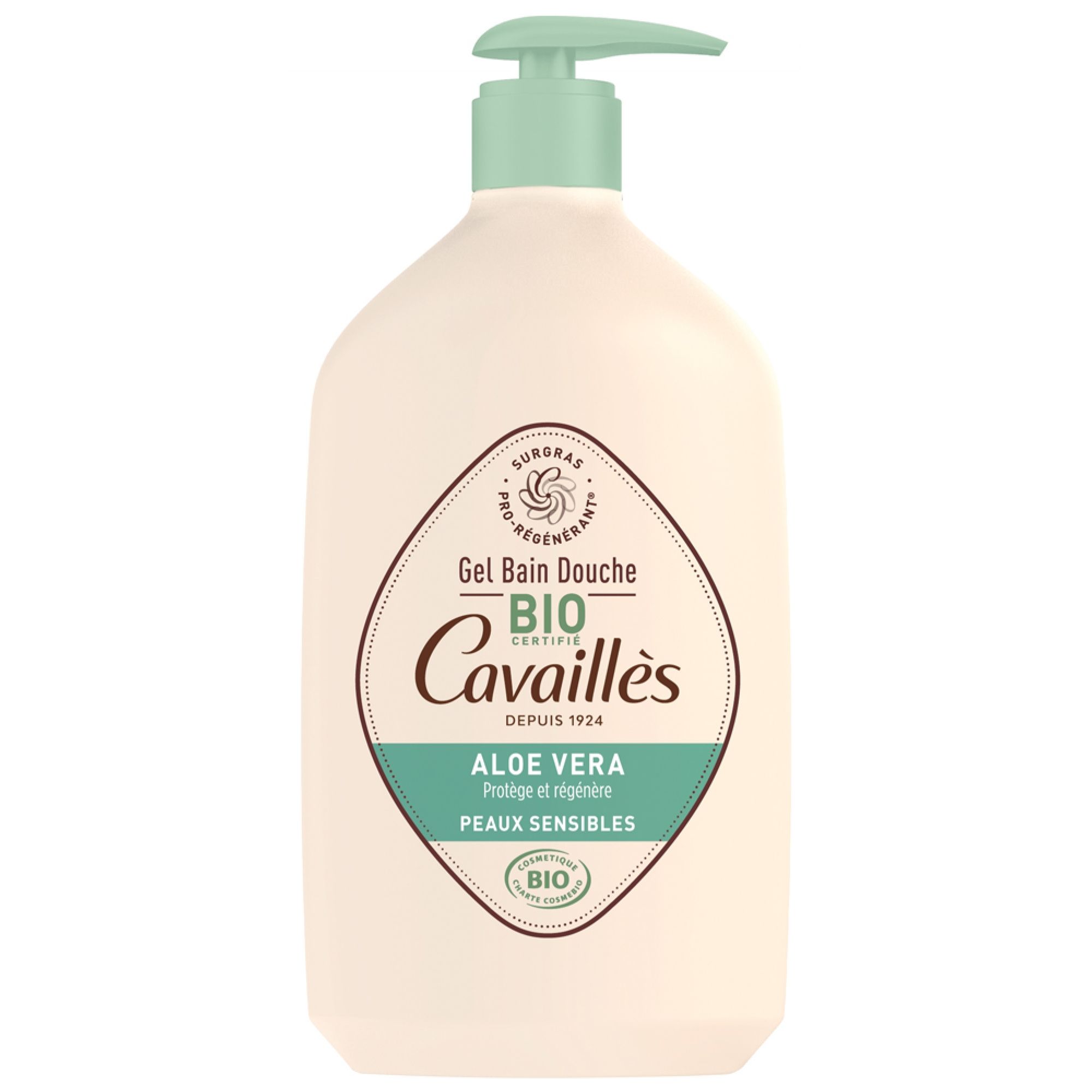 Rogé Cavaillès Duschgel für empfindliche Haut mit Bio-Aloe Vera 11,5x9x24 cm Gel