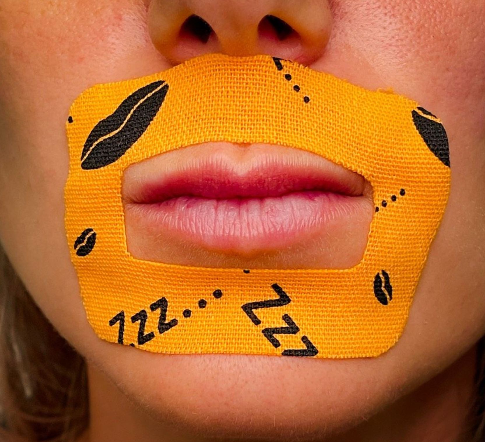 MyoTape Mundpflaster für die Unterstützung der Nasenatmung (90 Stück) (Größe L)