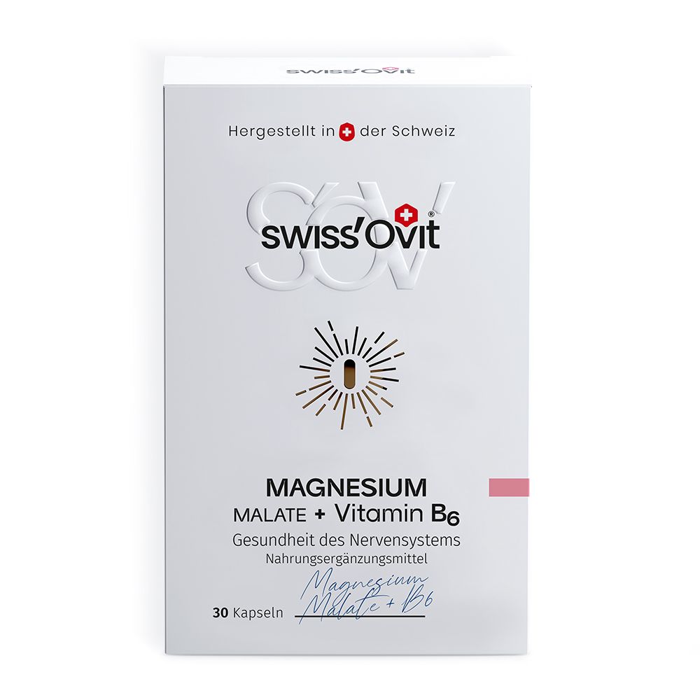 SwissOvit Magnesium-Malat + Vitamin B6 Komplex