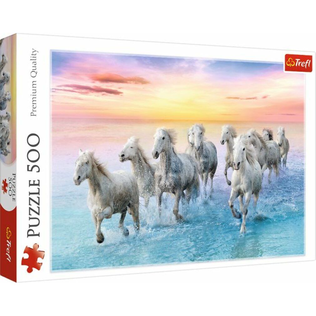 Puzzle 500 pezzi Cavalli al galoppo