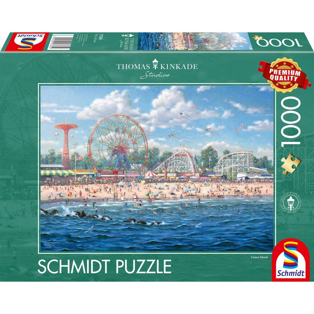 Studi Thomas Kinkade: Puzzle Coney Island