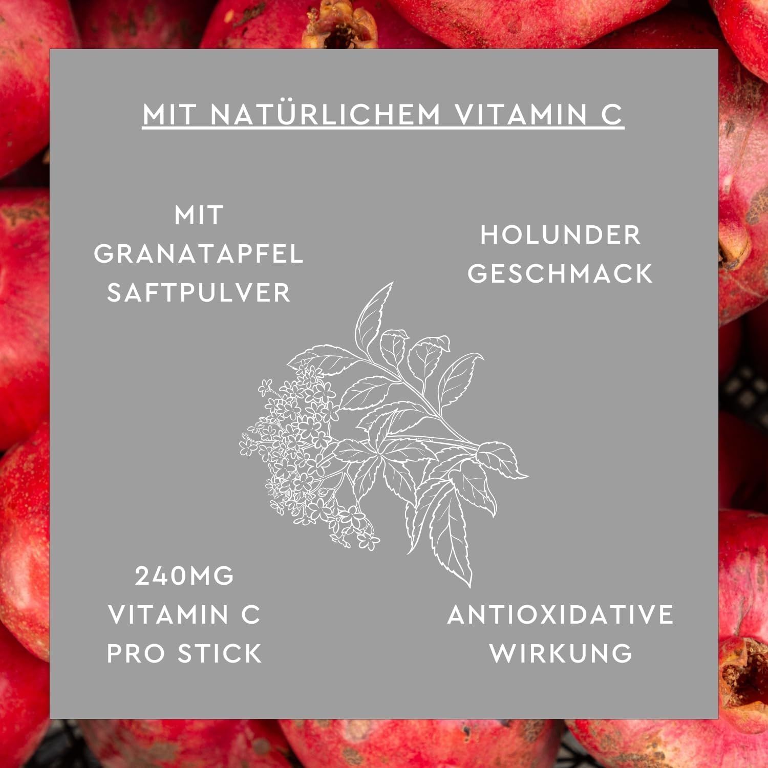 Sunlife Heißer Holunder mit Vitamin C + Zink