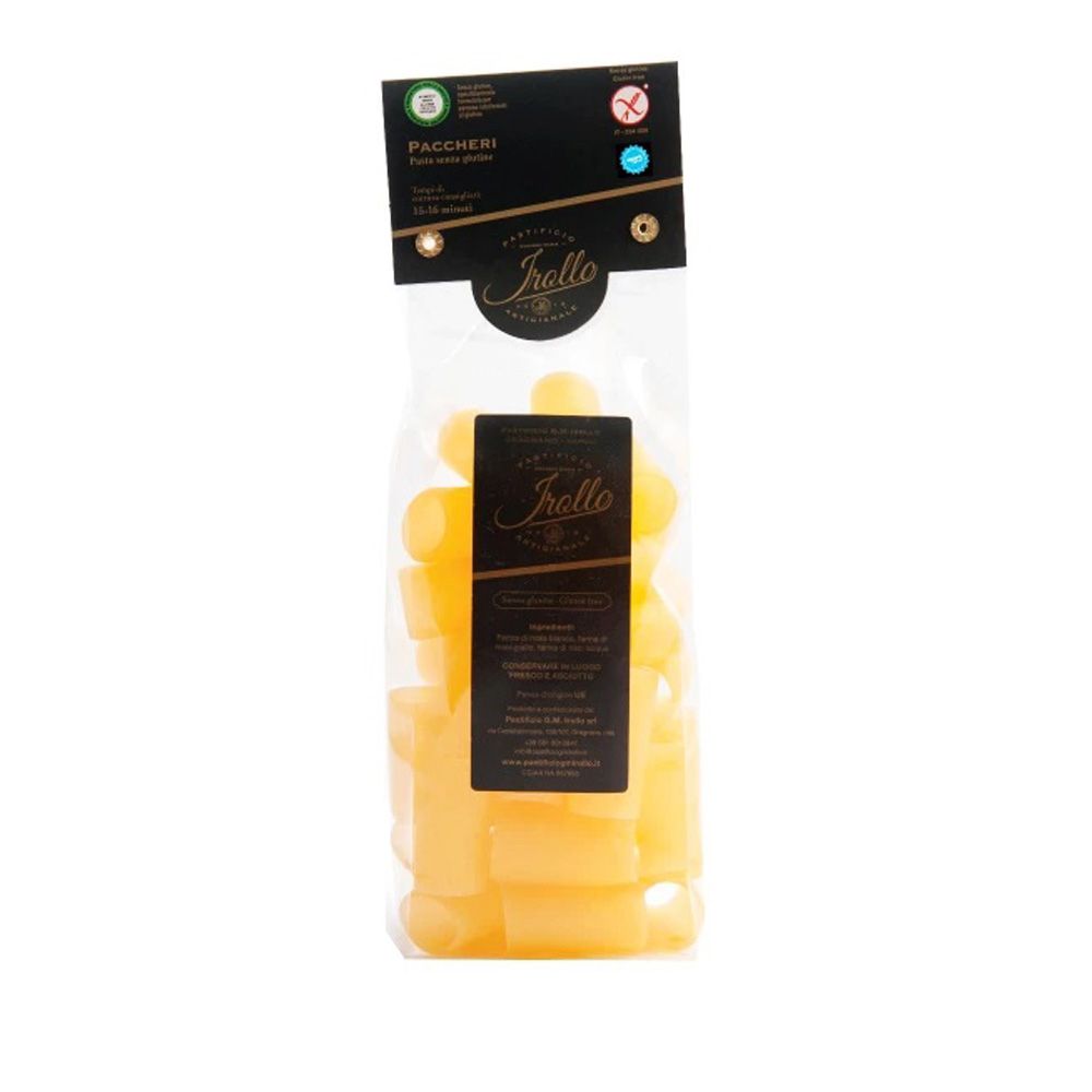 Paccheri Rigati Senza Glutine - Pastificio Irollo