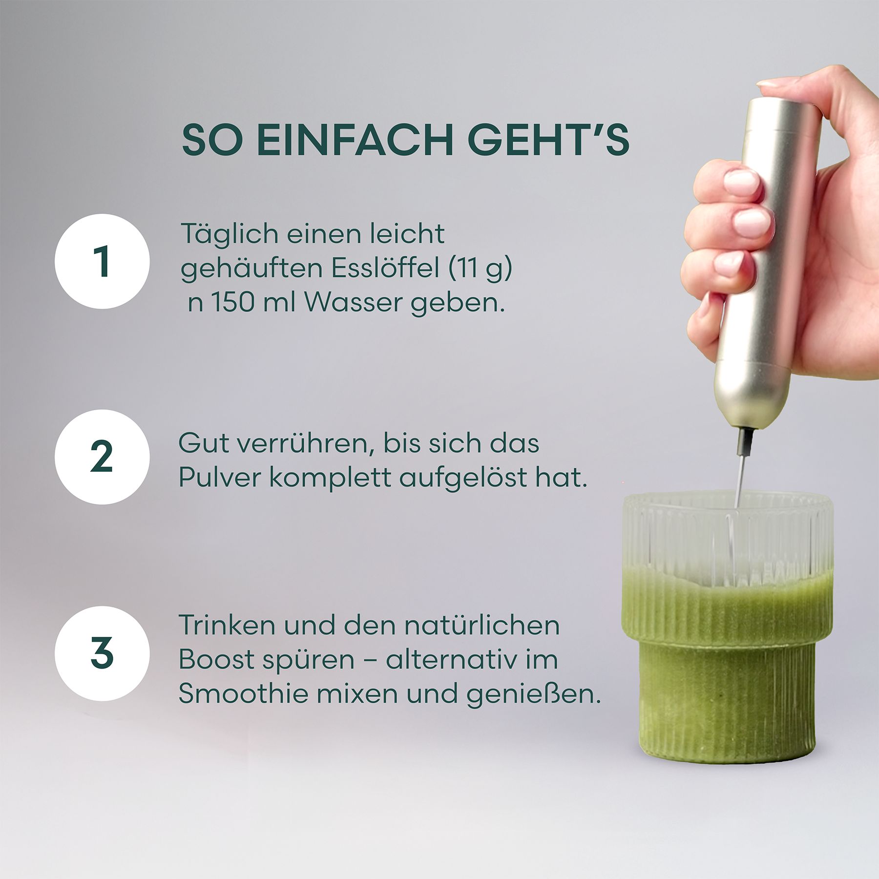 LIV Super Greens 30 Pflanzenpulver- & Extrakte, Prä- & Postbiotika, Vitamine, Mineralstoffe