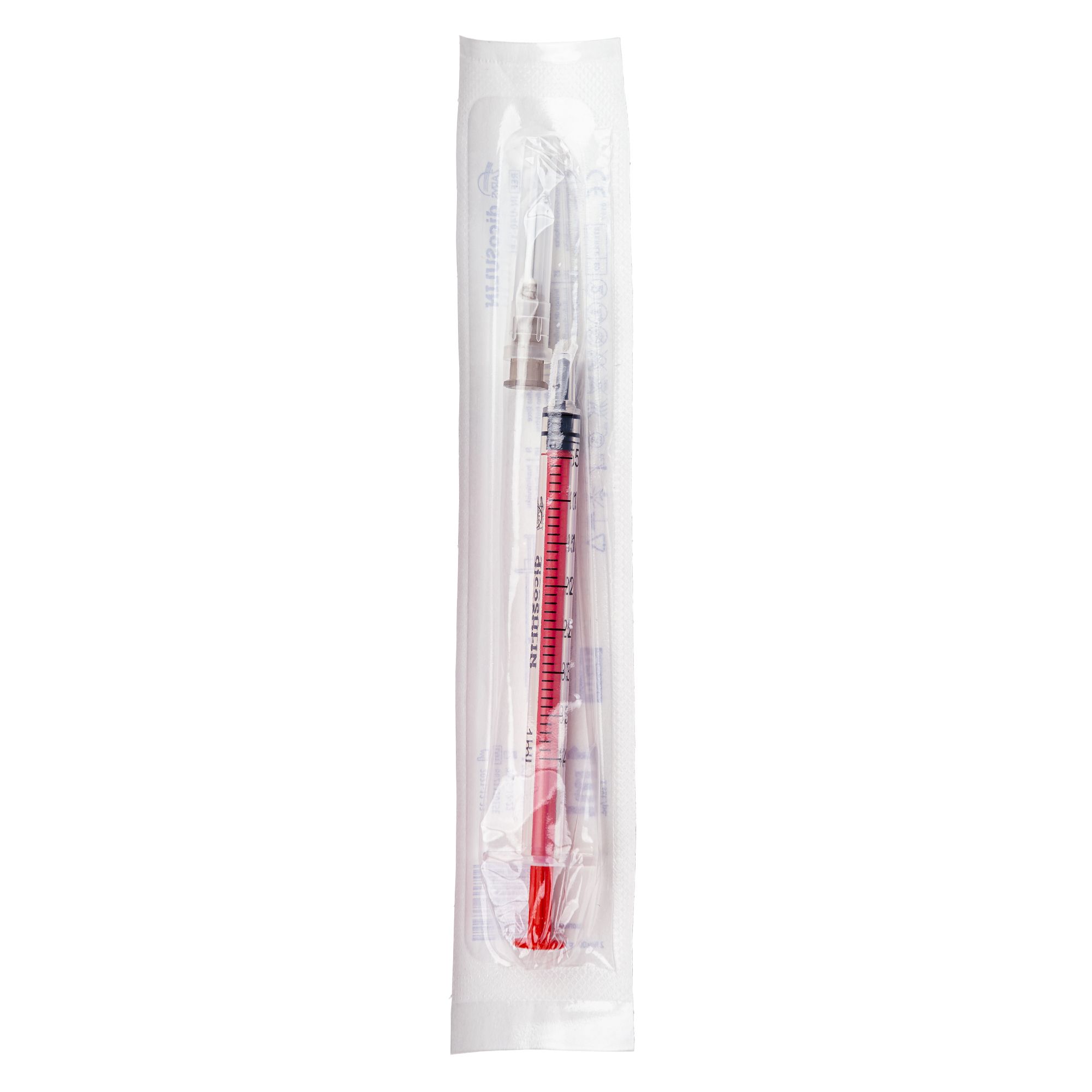 Zarys dicoSULIN Insulin U-40 Einwegspritze mit Kanüle Nadel
