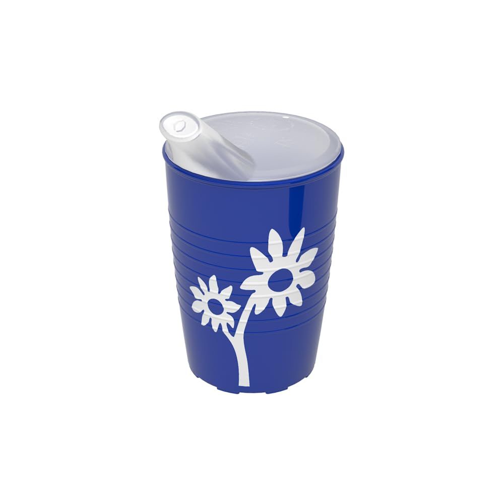 Ornamin Becher mit Antirutsch-Trick Blume Schnabelaufsatz kleiner Öffnung 1 St