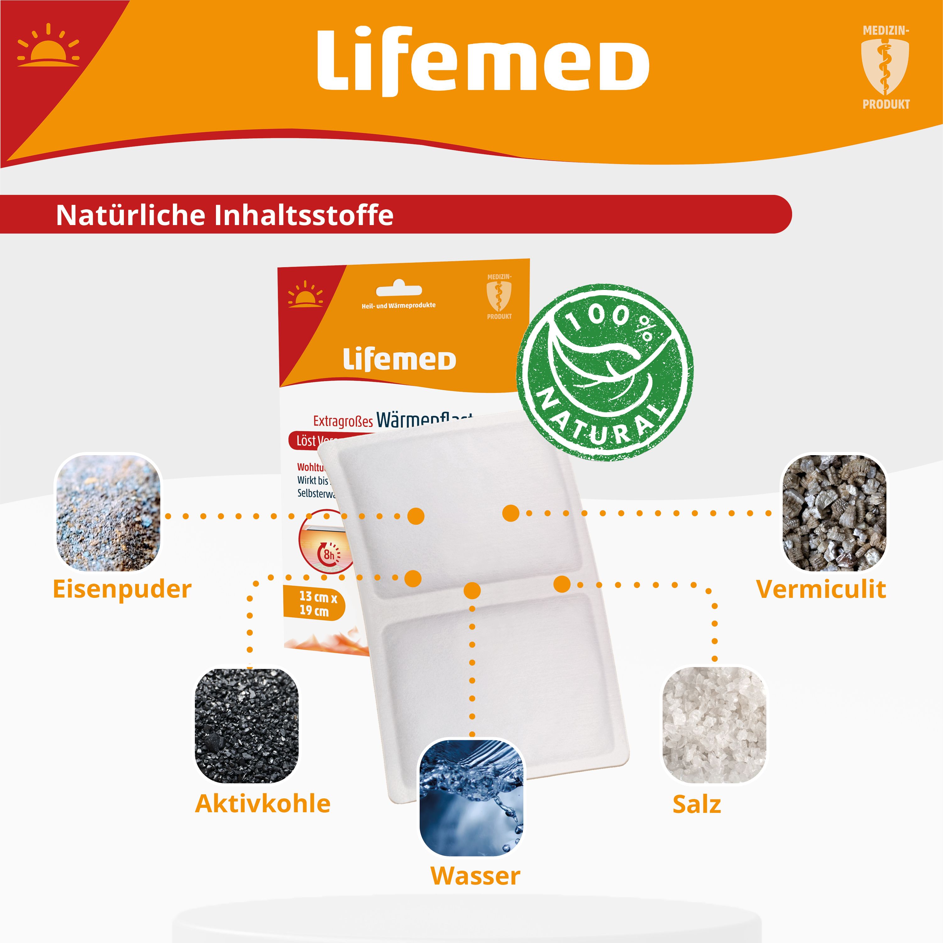 Lifemed XXL Wärmepflaster