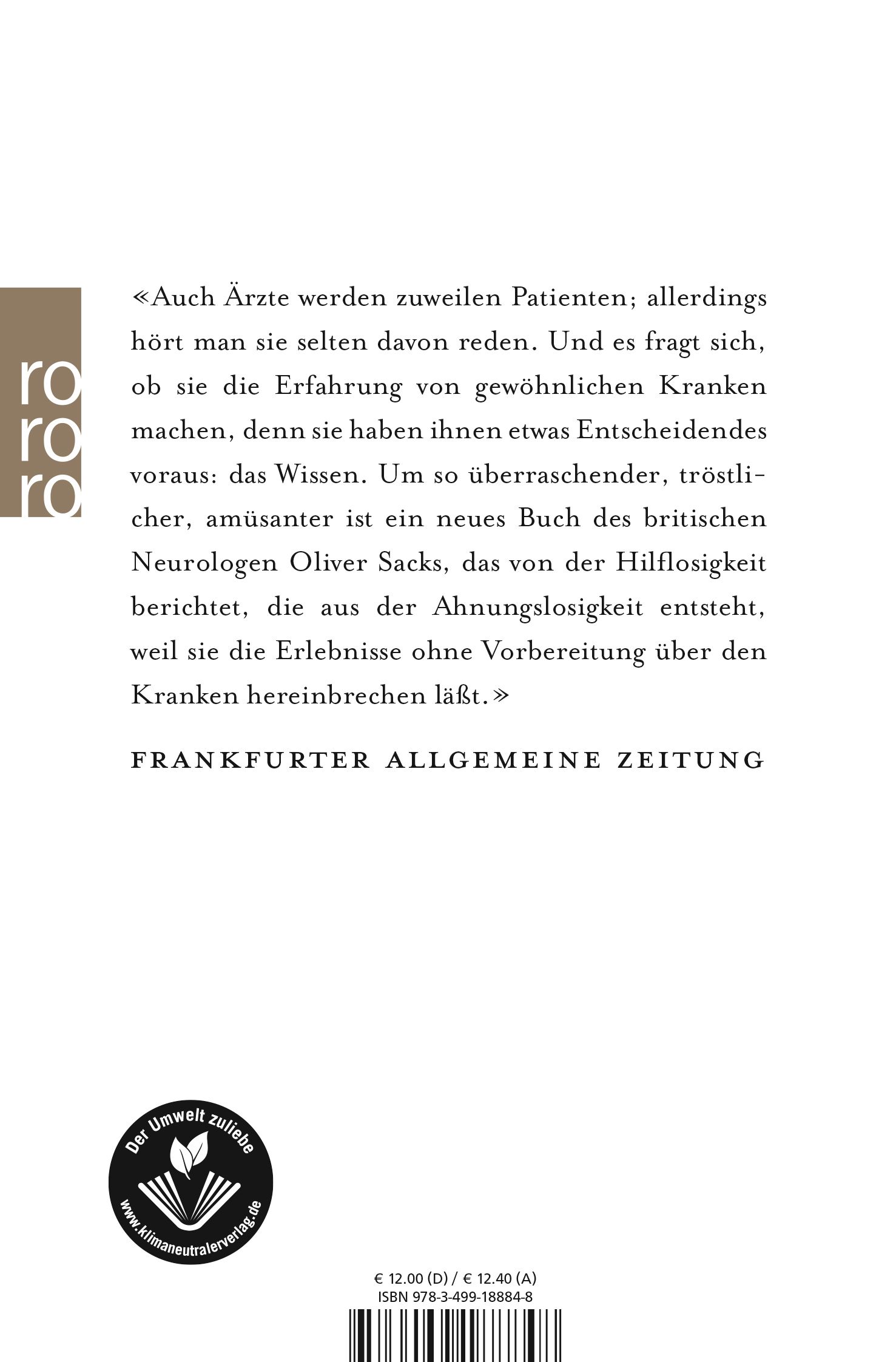 Der Tag, an dem mein Bein fortging