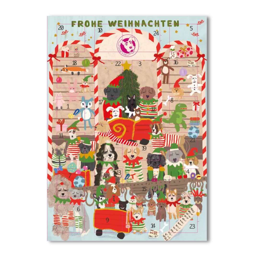 Adventskalender für Hunde - Dog`s Deli