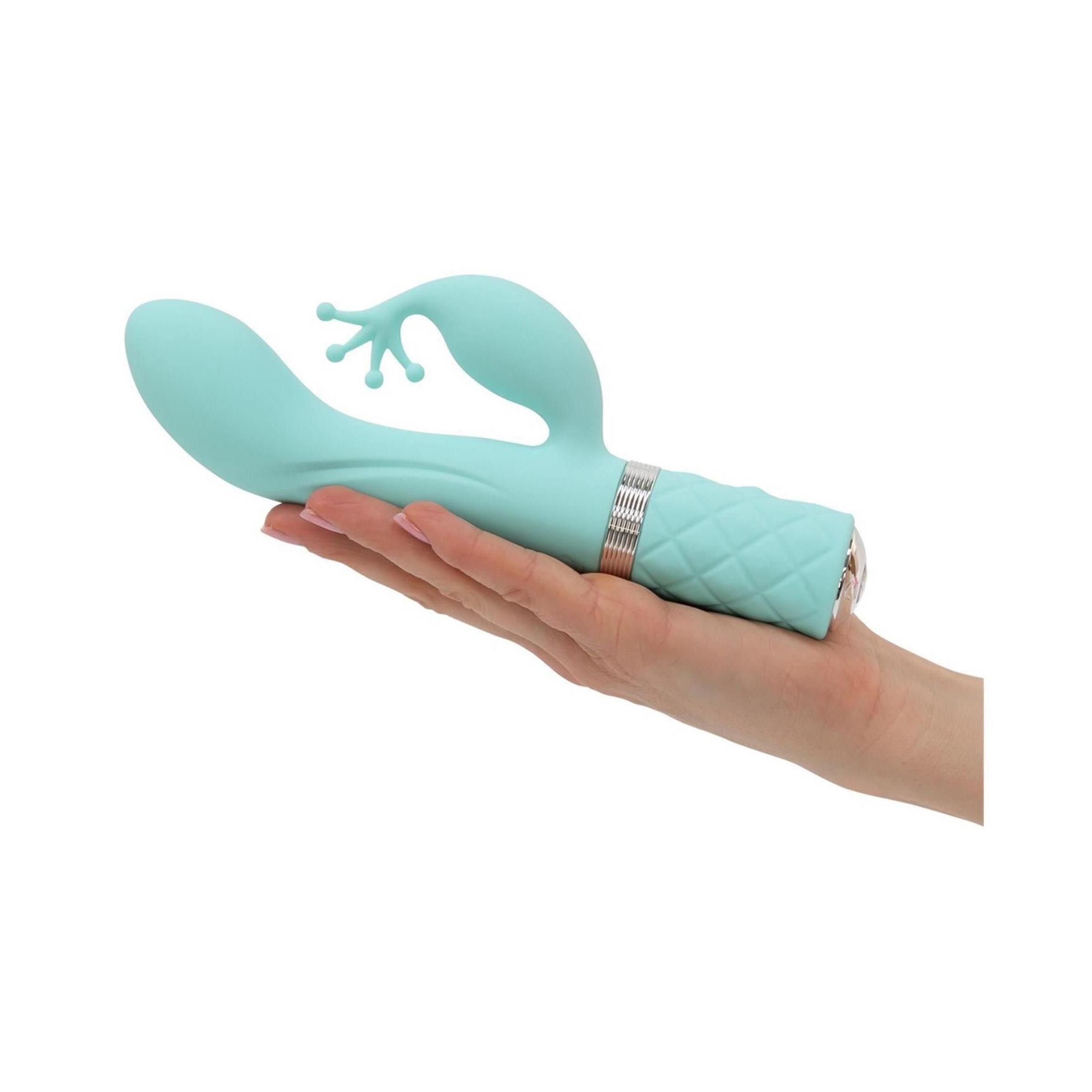 Pillow Talk - Kinky  & G-Punkt-Vibrator - Türkis