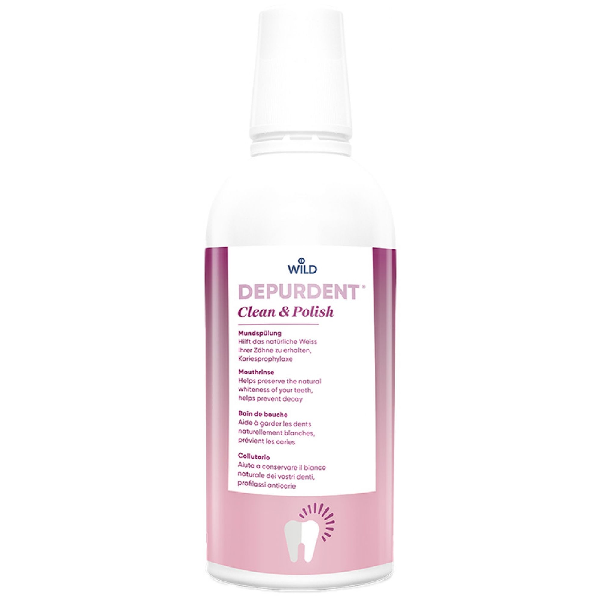 Wild Depurdent Clean & Polish Mundwasser 20x7x7 cm